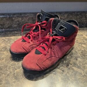 Nike Air Jordan 6 Retro Toro Bravo GS 384665-600 US Size 6.5y‎